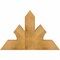 Ekena Millwork Richland Rough Sawn Timber Gable Bracket, Western Red Cedar, 36"W x 24"H x 4"D x 6"F, 16/12 Pitch GBW036X24X0406RIC00RWR - alternate 1
